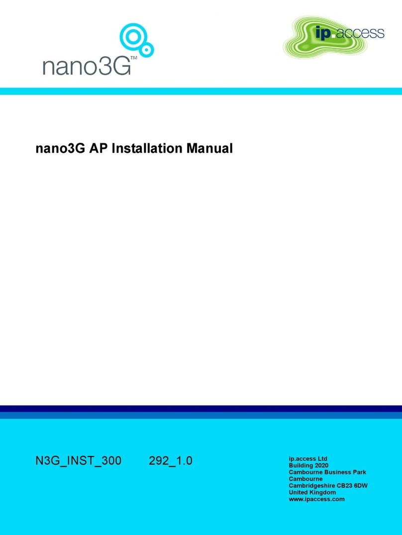 Ip.Access nano3G 243B User manual
