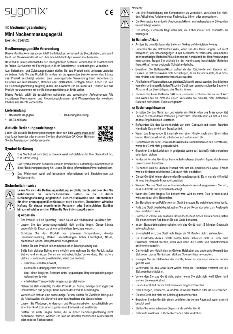 Sygonix 2348526 operating instructions