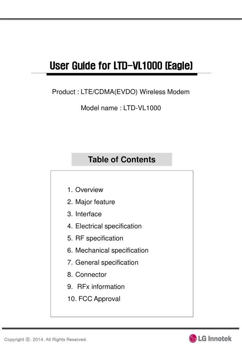 LG Innotek LTD-VL1000 user guide