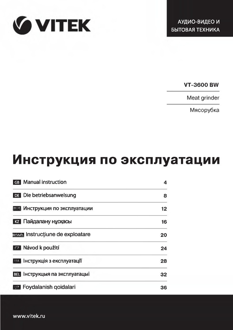 Vitek VT-3600 Manual instruction