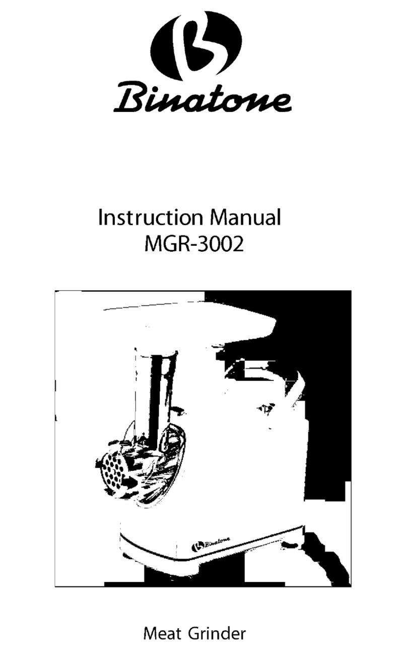 Binatone MGR-3002 instruction manual