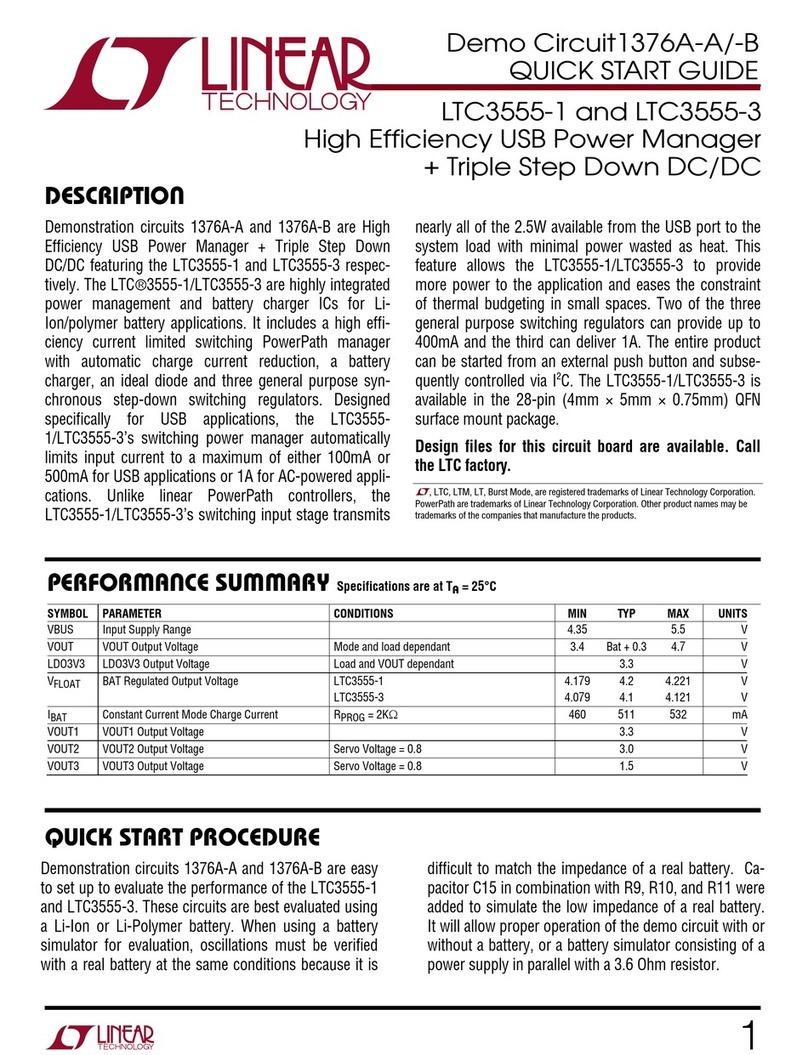 Linear Technology 1376A-A quick start guide