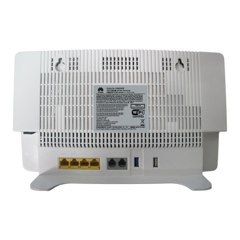 Huawei EchoLife HS8245W1 User manual Huawei EchoLife HS8245W1 User manual