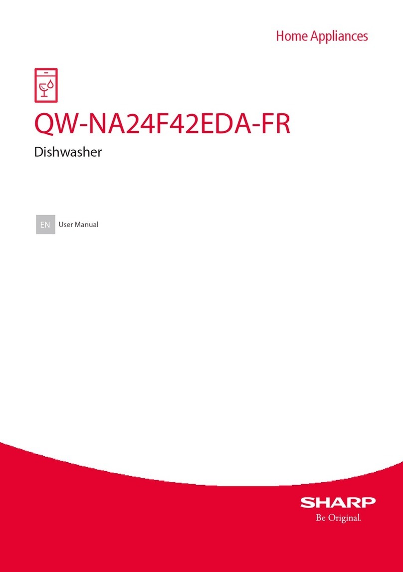Sharp QW-NA24F42EDA-FR User manual