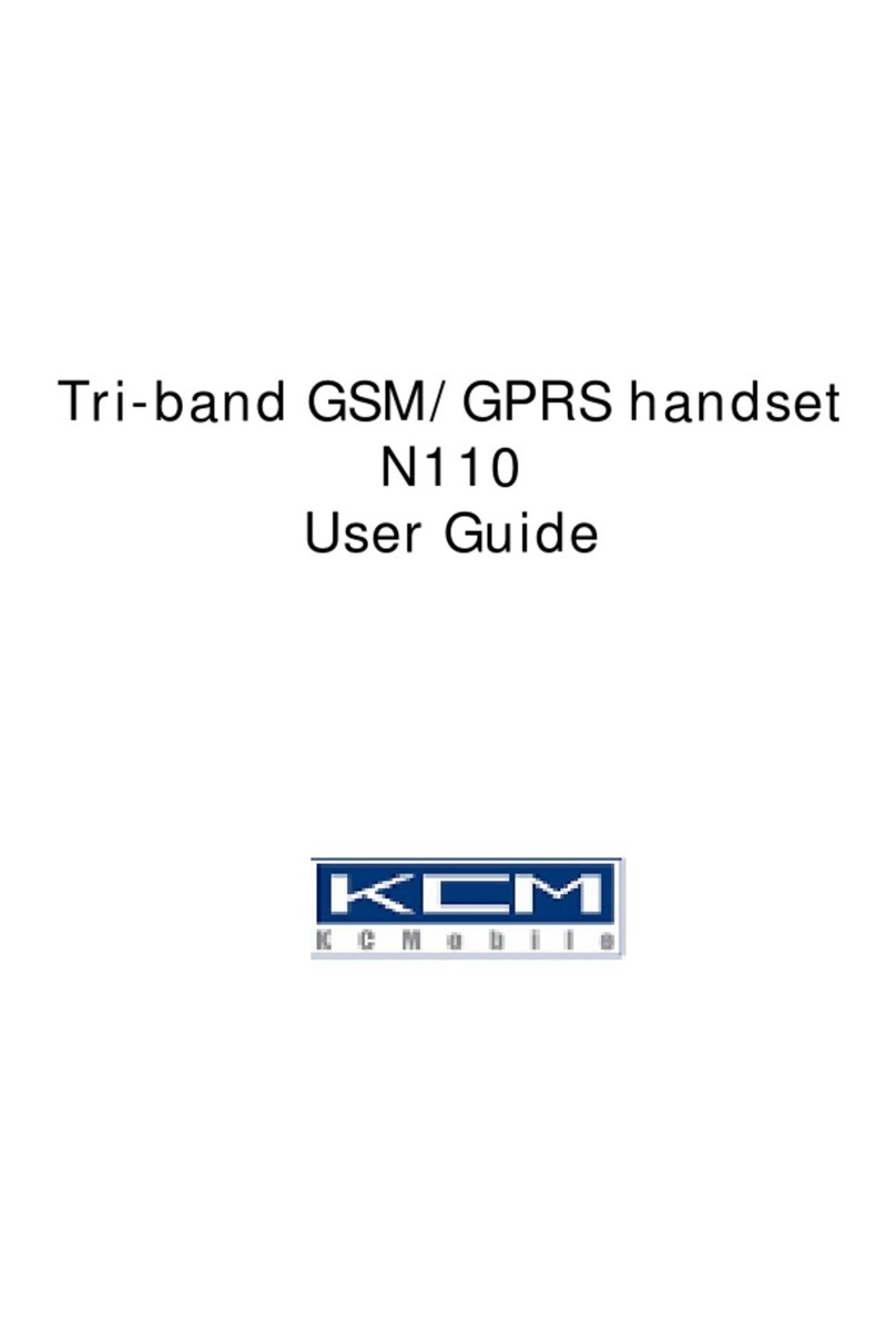 KCM N110 User manual