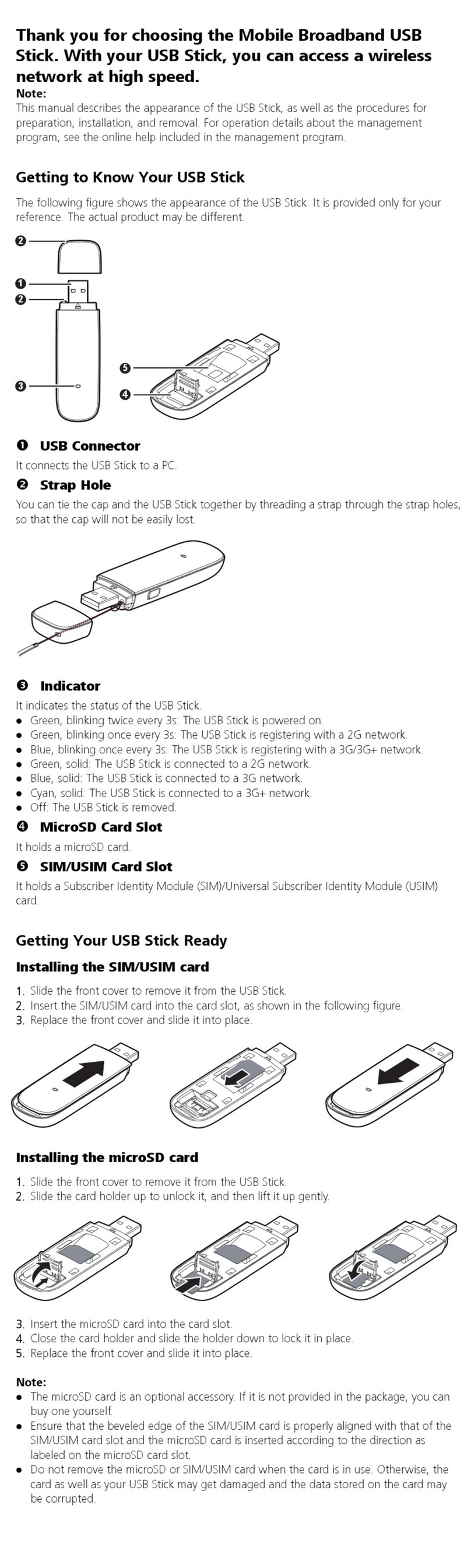 Huawei E353S-6 quick start guide