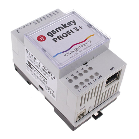 Sectron GSM KEY PROFI 3 Plus quick guide