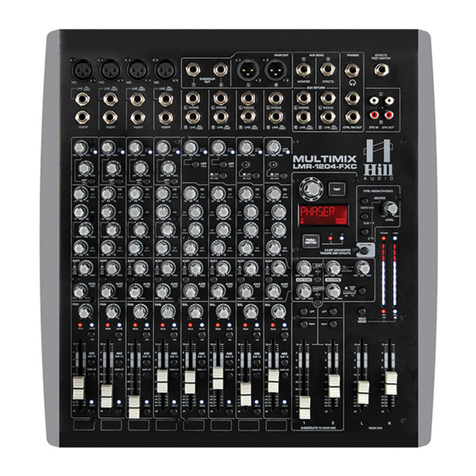 Hill Audio MULTIMIX LMR-1204-FXC User manual