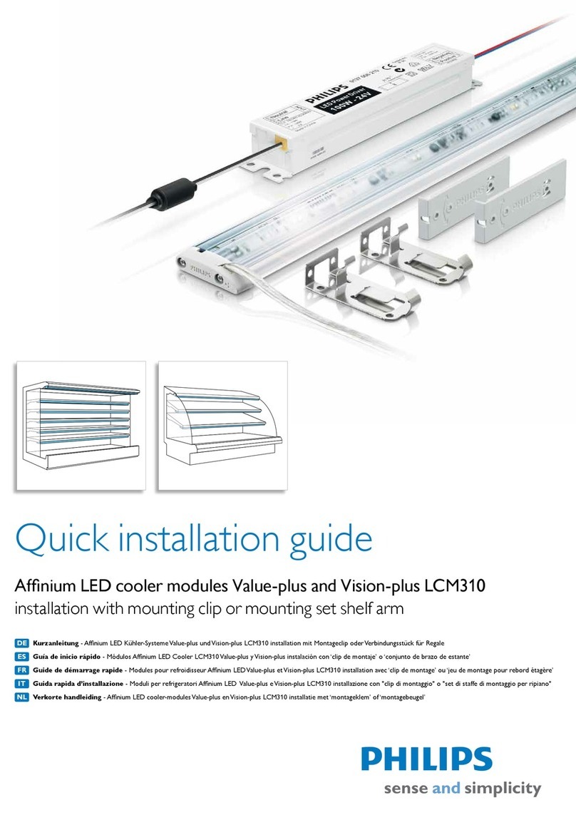 Philips Value-plus LCM310 Quick installation guide