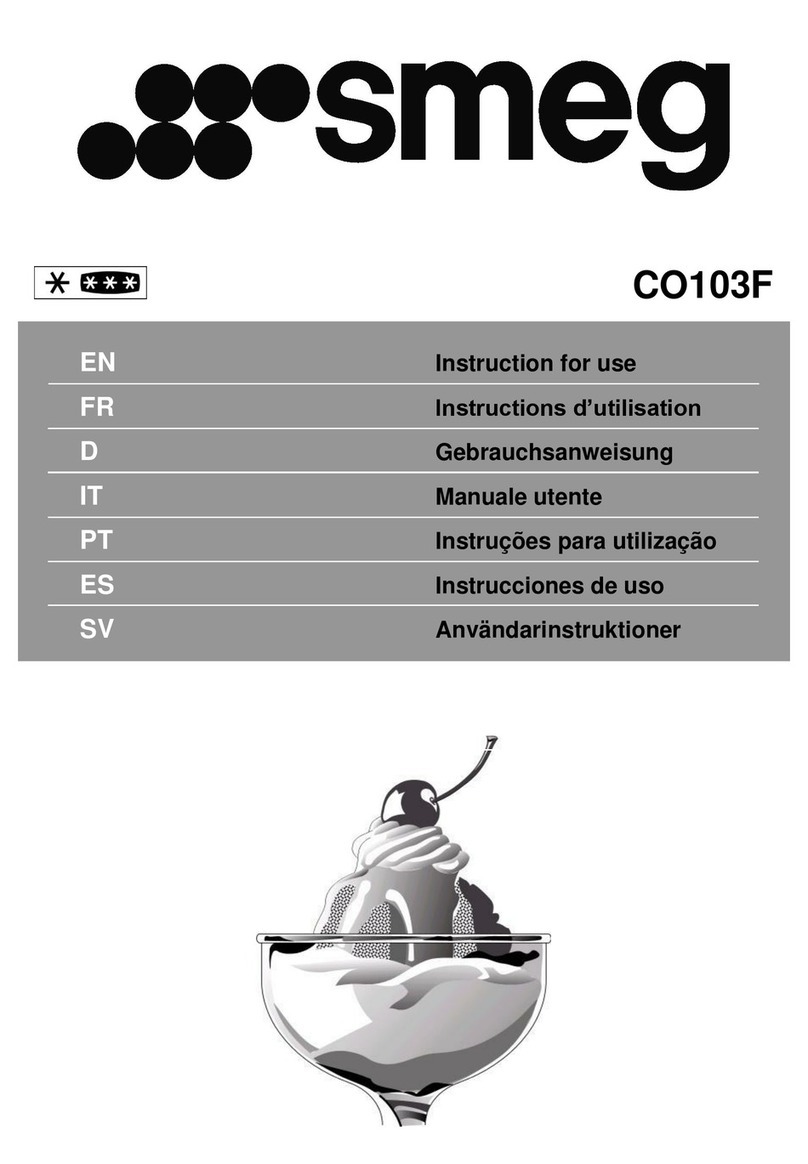 Smeg CO103F Instructions for use