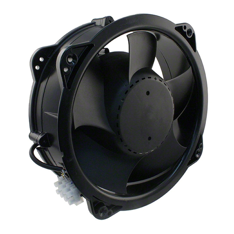 Ebmpapst W1G208-BA73-52 User manual