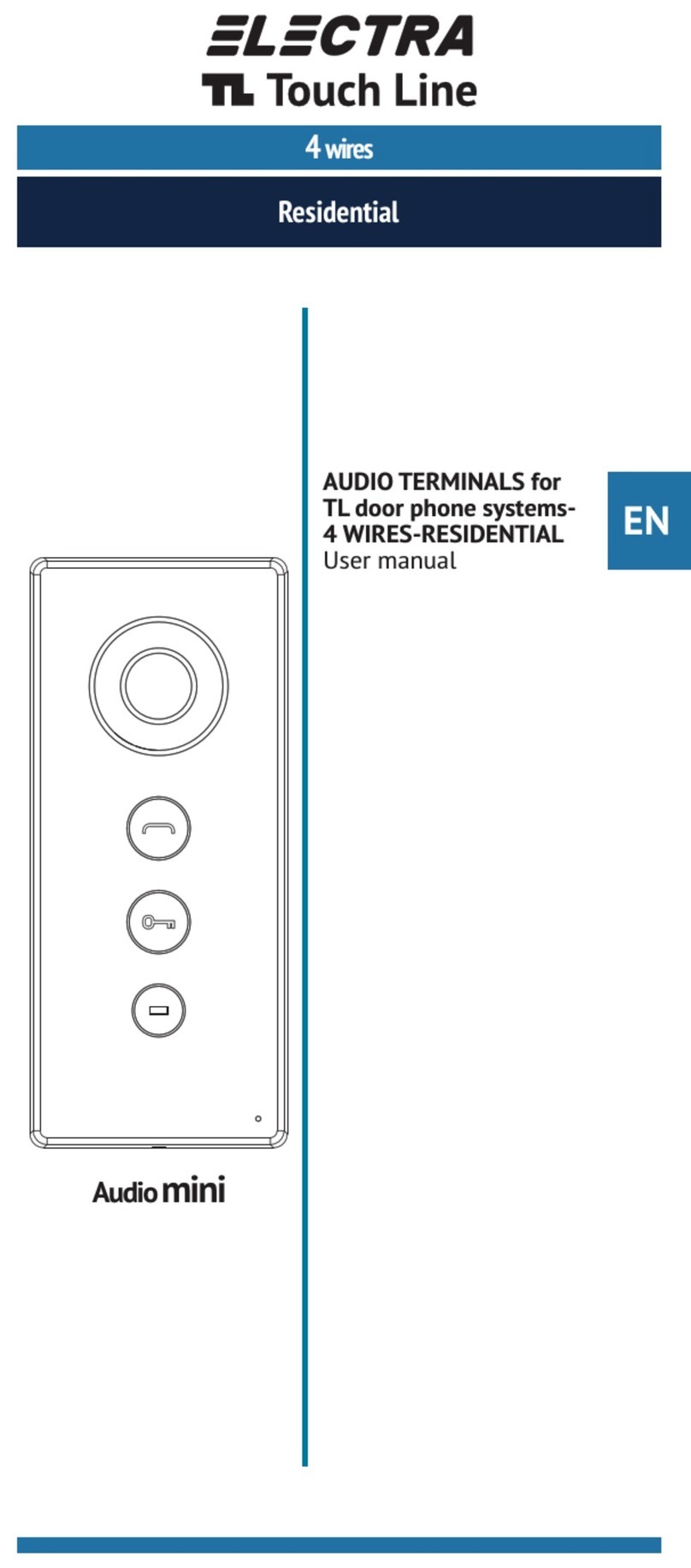 Electra TL Audio mini user manual