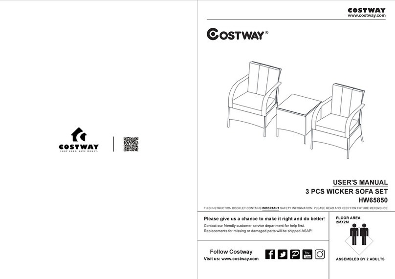Costway HW65850 User manual Costway HW65850 User manual