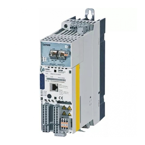 Lenze L-force E84AVSCE StateLine C Series Mounting instructions