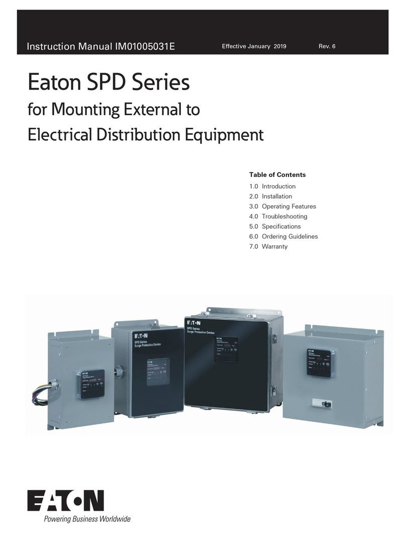 Eaton SPD050208Y1K instruction manual
