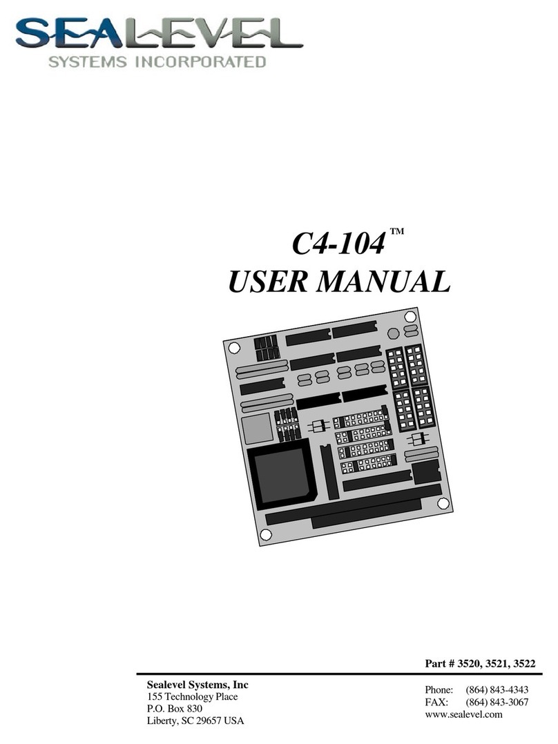 SeaLevel C4-104 Series user manual