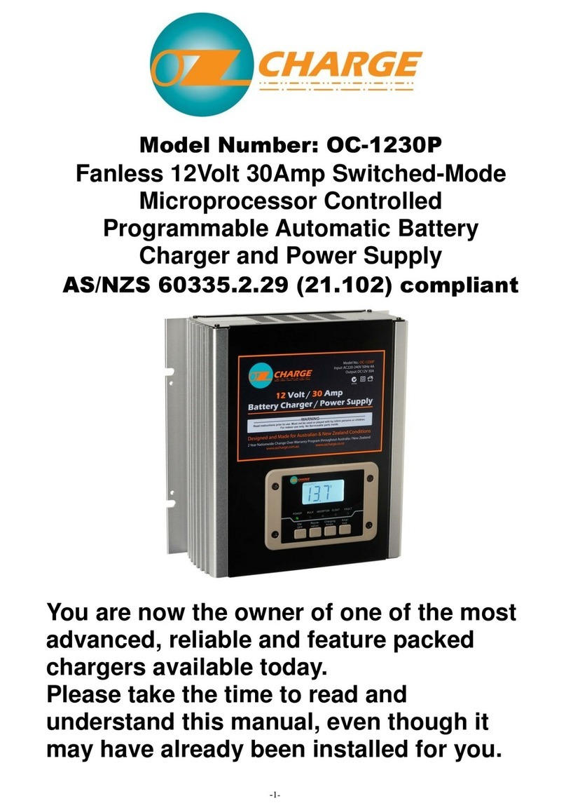 OzCharge OC-1230P manual