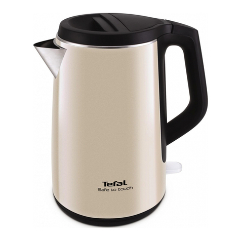 TEFAL SAFE TO TOUCH KO371 manual