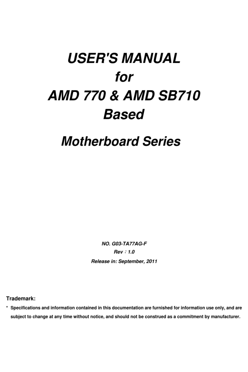 JETWAY TA77AG user manual