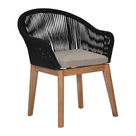 Garden Trading Pair of Luccombe Dining Chairs User manual Garden Trading Pair of Luccombe Dining Chairs User manual