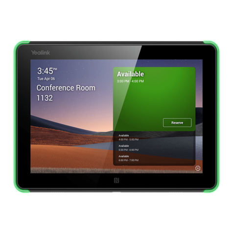Yealink RoomPanel quick start guide