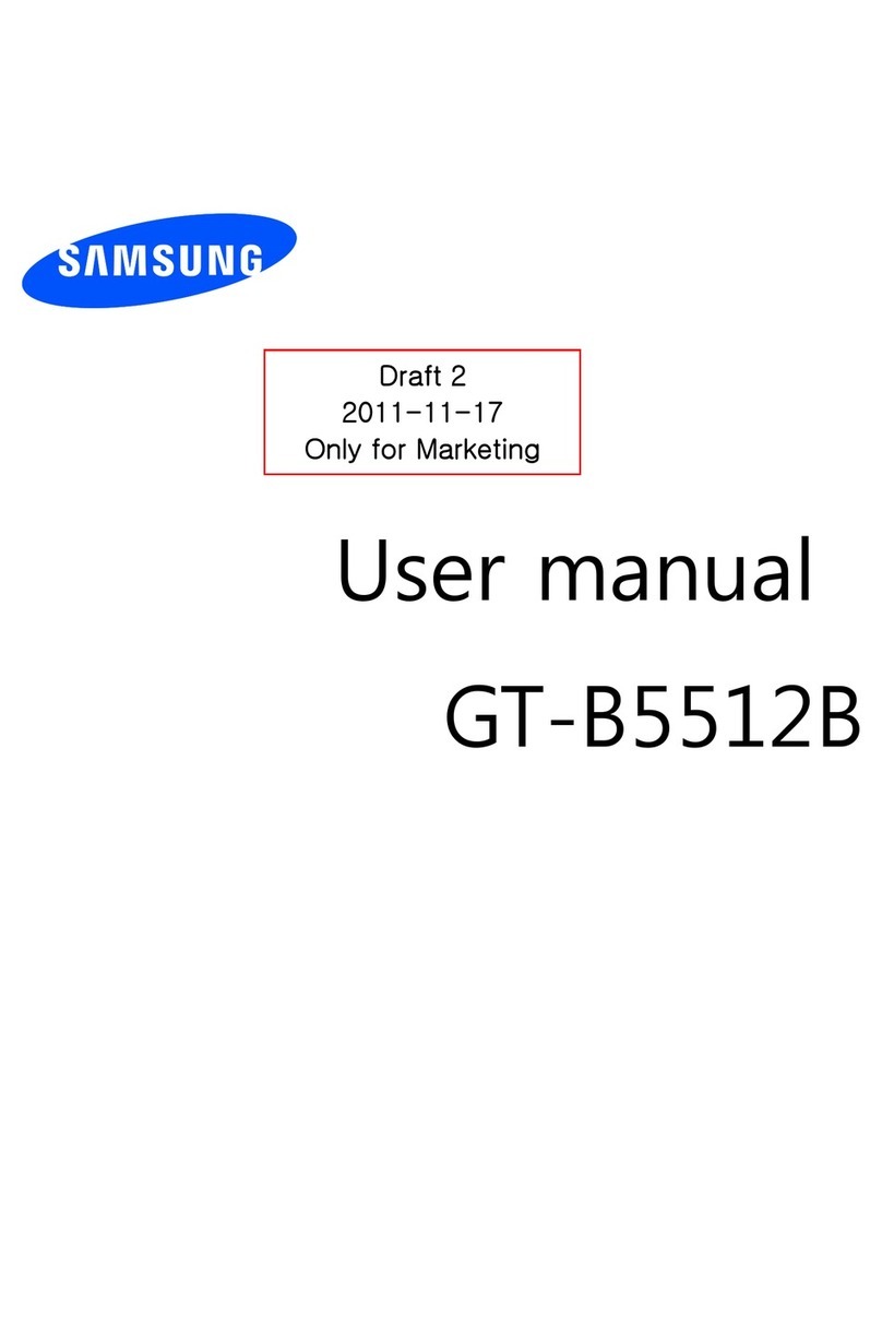 Samsung GT-B5512B User manual