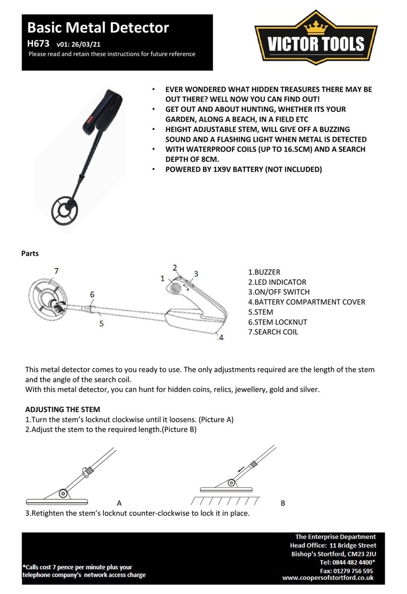 Victor Tools H673 quick start guide