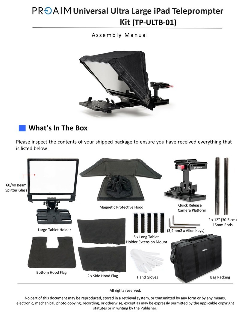 PROAIM TP-ULTB-01 User manual
