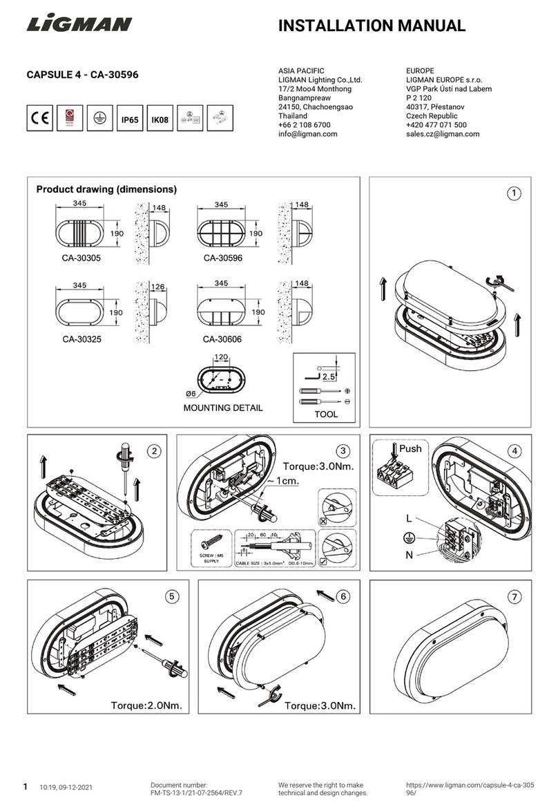 LIGMAN CAPSULE 4 User manual