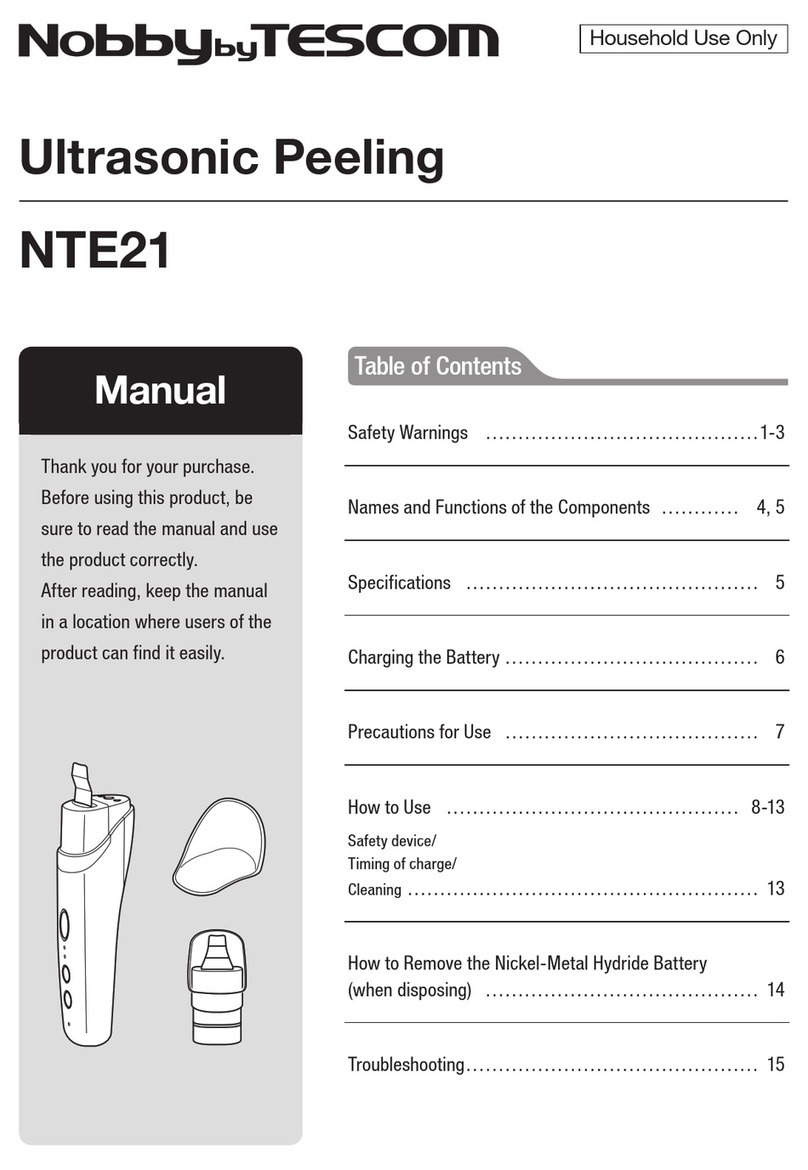 Tescom Nobby NTE21 manual