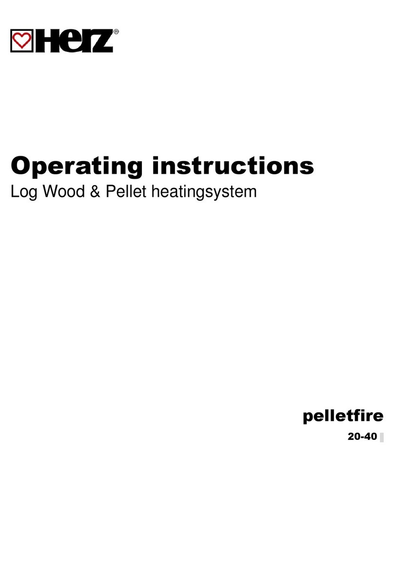 Herz pelletfire operating instructions