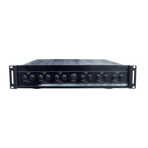 Omnitronic MPS-1250 User manual
