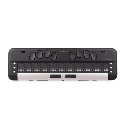 Humanware Brailliant BI X with JAWS Series Setting up and using Humanware Brailliant BI X with JAWS Series Setting up and using