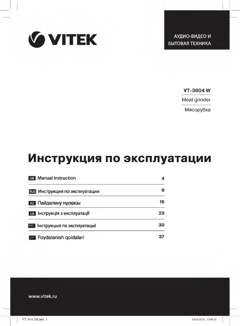 Vitek VT-3604 Manual instruction