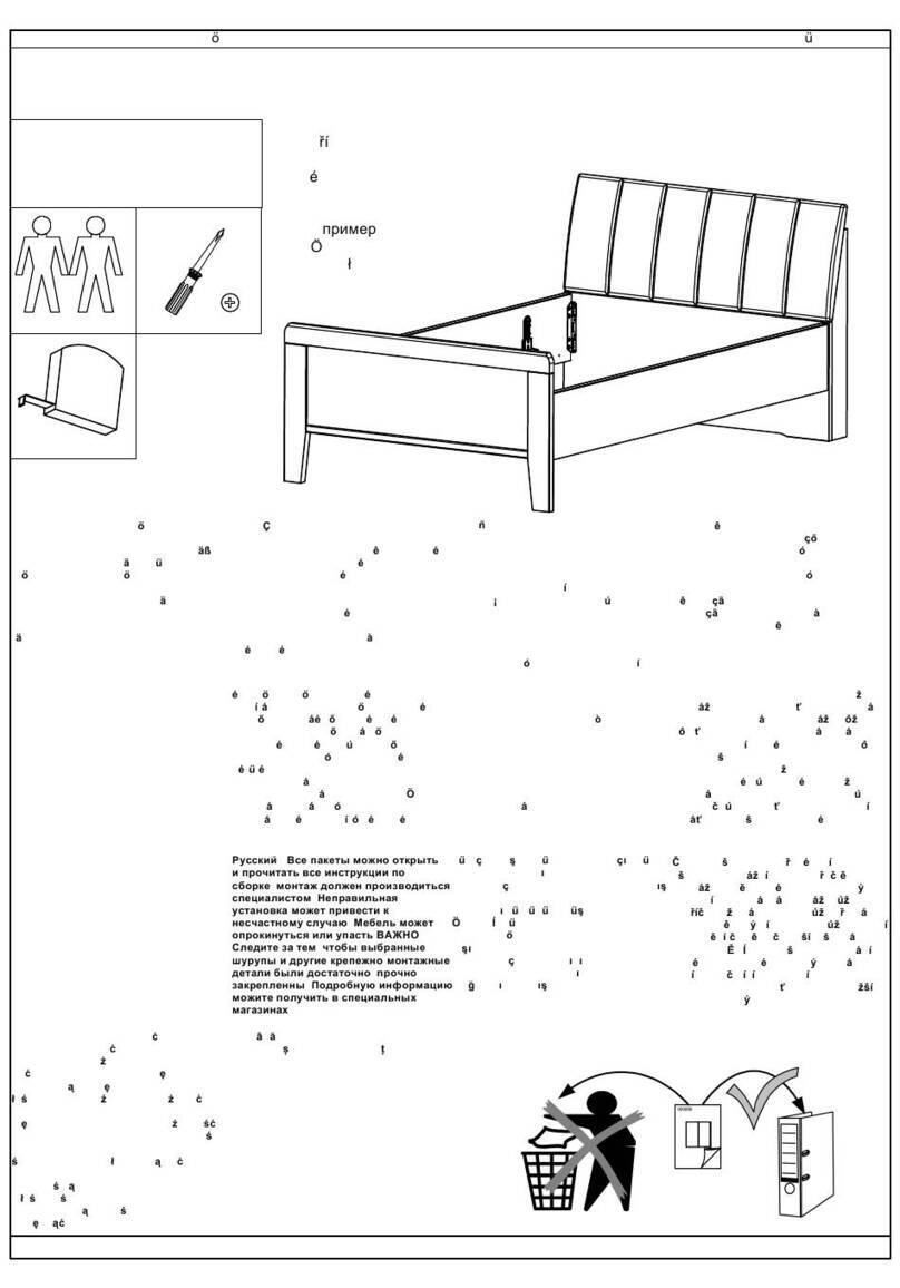 Oeseder Möbelindustrie Bern 991 720 Assembly instructions