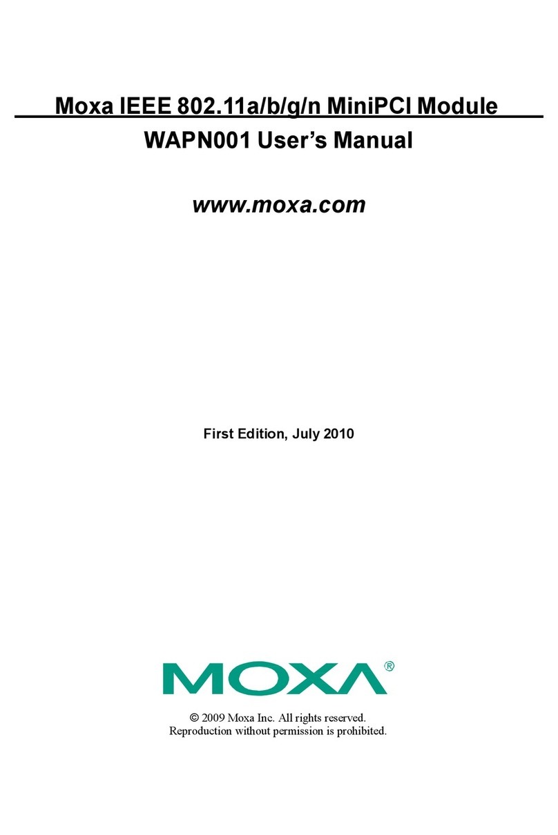 Moxa Technologies WAPN001 user manual