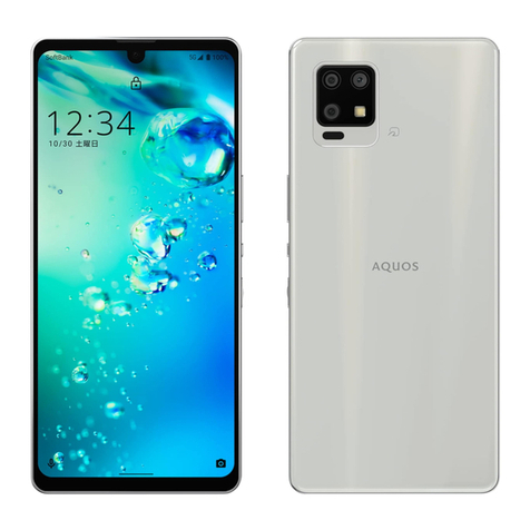 Sharp AQUOS zero6 User manual Sharp AQUOS zero6 User manual
