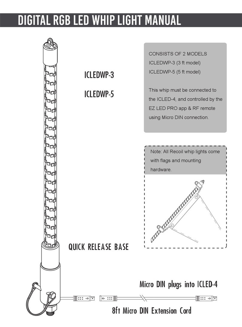 Edge ICLEDWP-3 manual