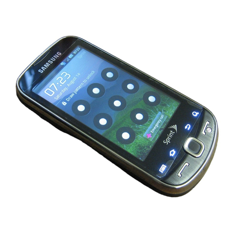 Samsung Intercept SPH-M910 User manual