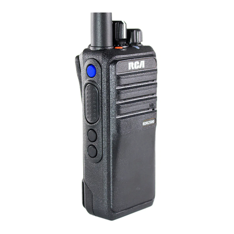 RCA RDR2500VX User manual