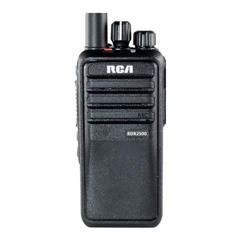 RCA RDR2500U User manual