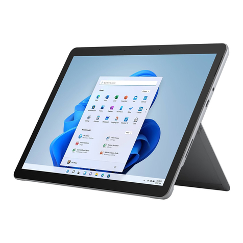 Microsoft Surface Go 3 User manual