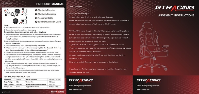GT Racing GT890M Assembly instructions