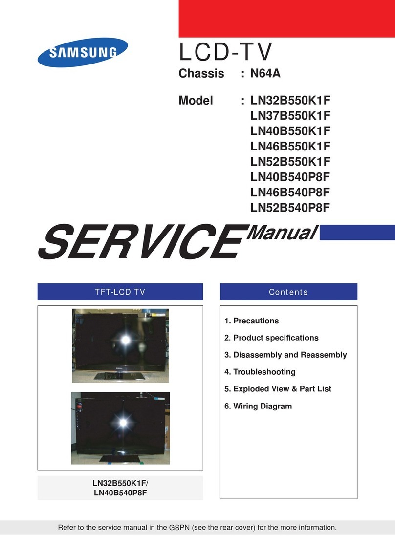 Samsung LN32B550K1F User manual