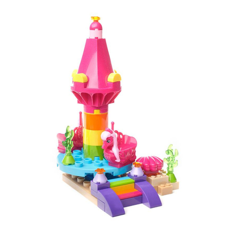 Mega Construx Barbie Dreamtopia Seahorse Carousel User manual Mega Construx Barbie Dreamtopia Seahorse Carousel User manual