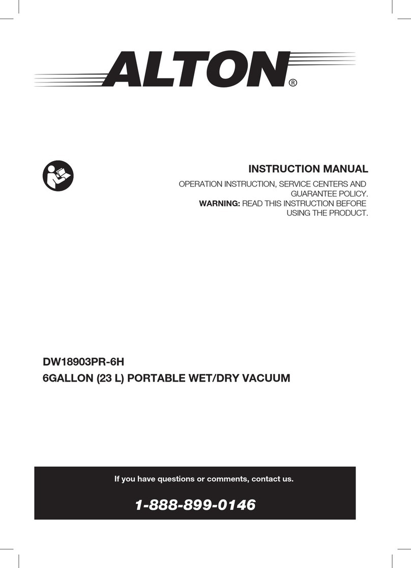 Alton DW18903PR-6H instruction manual