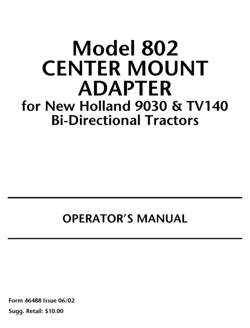 MacDon 802 User manual