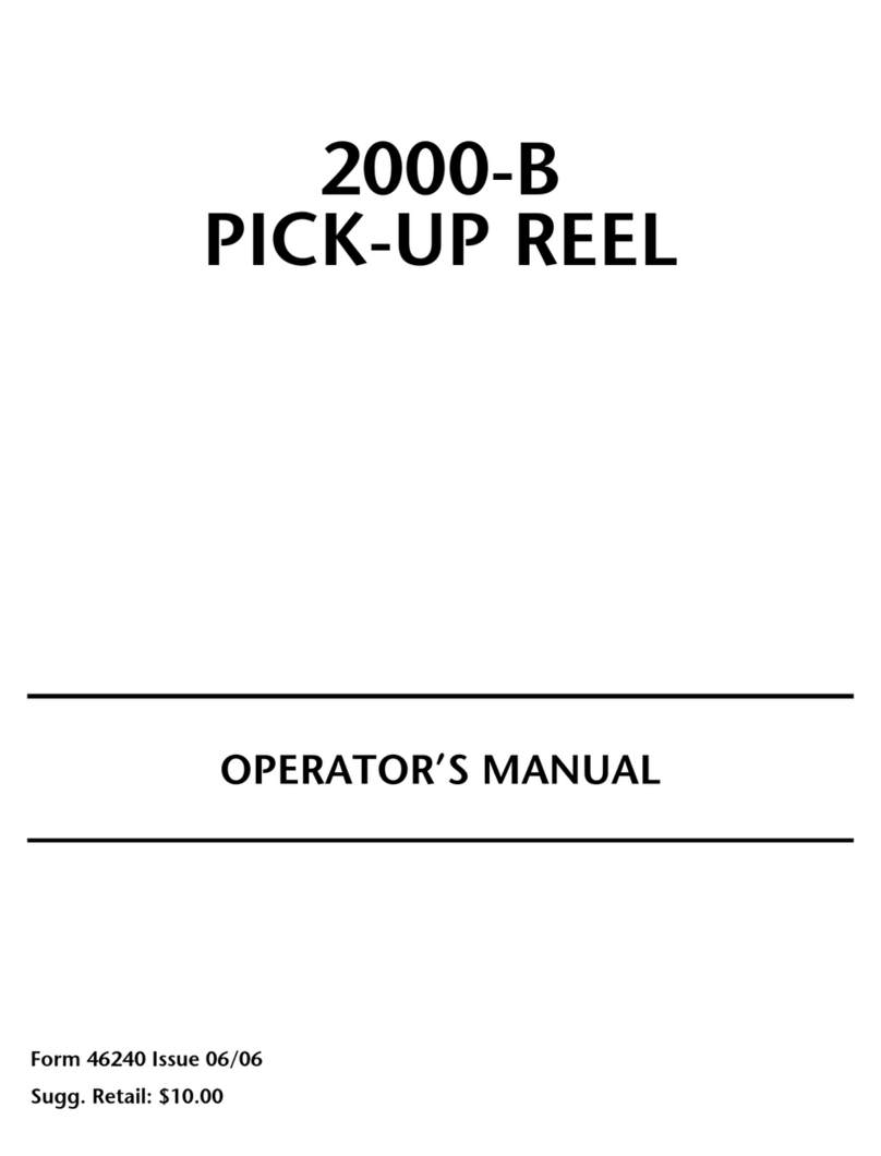 MacDon 2000-B Operator's manual