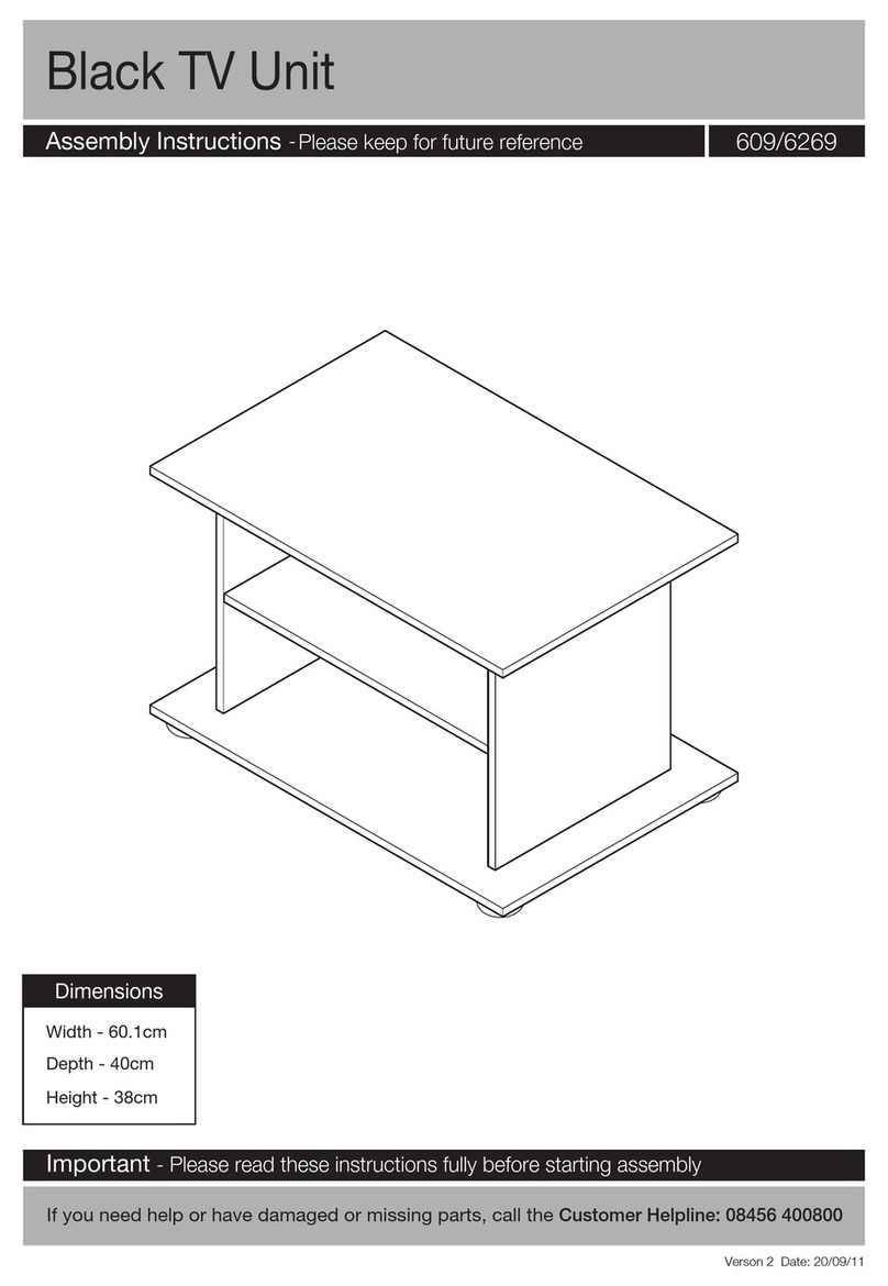 Argos 609/6269 Assembly instructions