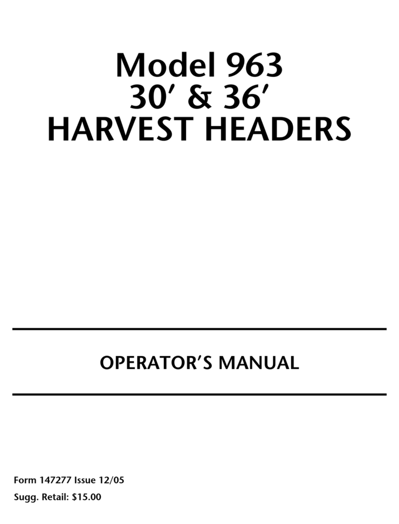 MacDon 963 User manual